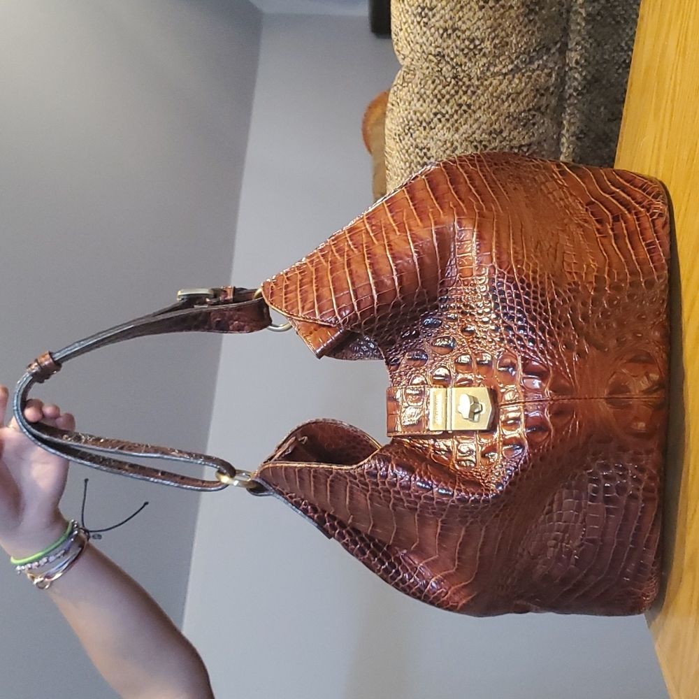 Brahman Leather Hobo Bag